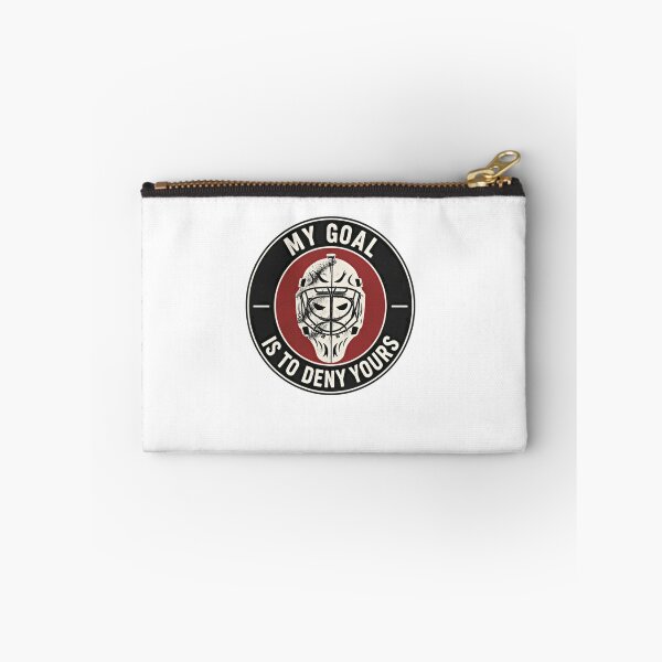 Item preview, My Goal Is To Deny Yours Hockey Goalie Goaltender Player designed and sold by JonesFlora2025.