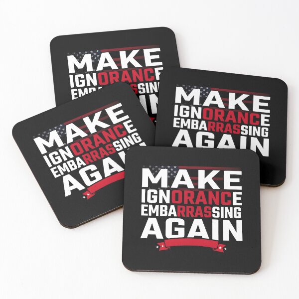 Item preview, Make Ignorance Embarrassing Again Knowledge Facts Education Critical Thinking Science designed and sold by Redgiant87x.
