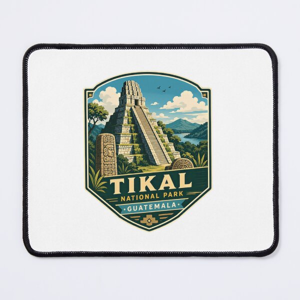 Item preview, Tikal National Park Guatemala Mayan Ruins Travel Explorer designed and sold by Simsimah26Parks.