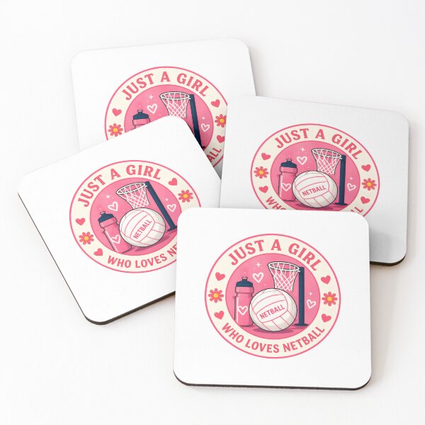 Item preview, Just A Girl Who Loves Netball Player Sport Fan designed and sold by JonesFlora2025.