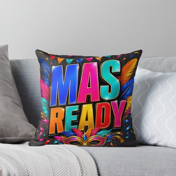 Item preview, Mas Ready Glossy Caribbean Carnival Shirt | Colorful Soca Mas Design designed and sold by GiftLore Studio.
