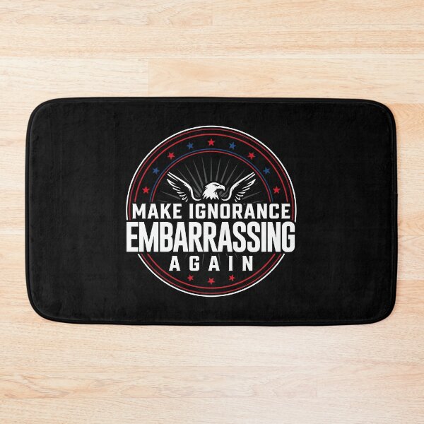 Item preview, Make Ignorance Embarrassing Again Critical Thinking Education Science designed and sold by Redgiant87x.