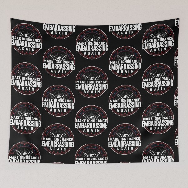 Item preview, Make Ignorance Embarrassing Again Critical Thinking Education Science designed and sold by Redgiant87x.