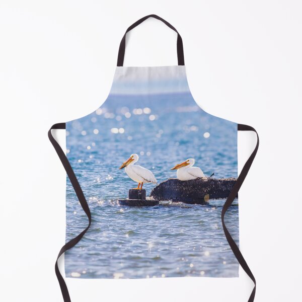 Item preview, Pelican on jetties designed and sold by TerraMediaLLC.