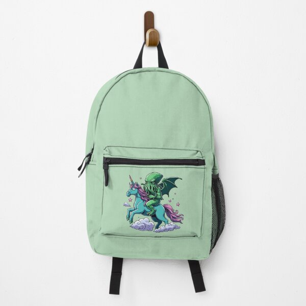 Item preview, Cthulhu Riding a Unicorn Cute Mythic Monster Sticker designed and sold by NerdiPop.