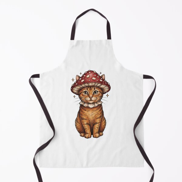Item preview, Vintage Cat with Red Mushroom designed and sold by SOUFIANE1991.