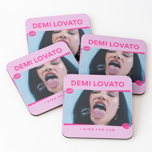 Item preview, #1 Kiss - Demi Lovato designed and sold by Pop Cult Peaks.