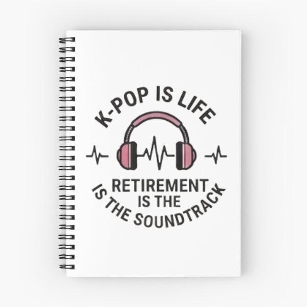 Item preview, K-Pop Is Life, Retirement Is the Soundtrack – Funny Korean Culture Retirement Gift designed and sold by SunAndJune.