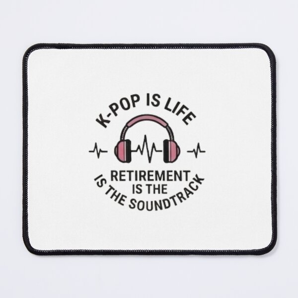 Item preview, K-Pop Is Life, Retirement Is the Soundtrack – Funny Korean Culture Retirement Gift designed and sold by SunAndJune.