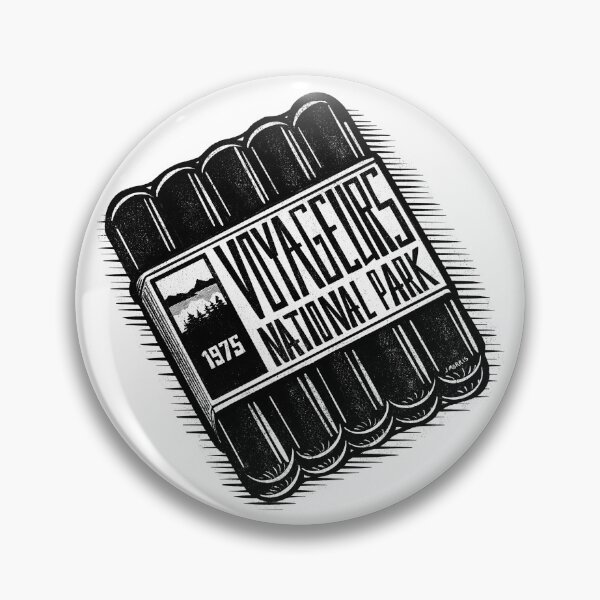 Item preview, Hot Dog Label of Voyageurs National Park designed and sold by John Morris Illustration.
