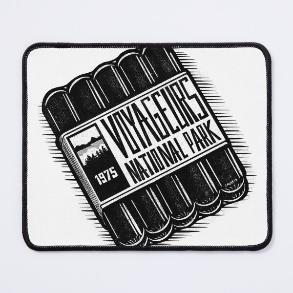 Item preview, Hot Dog Label of Voyageurs National Park designed and sold by John Morris Illustration.