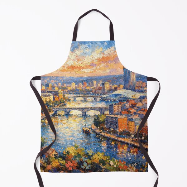 Item preview, A painting of Liège, Belgium – A Beautiful City in Europe. designed and sold by GalleryKauffeld.
