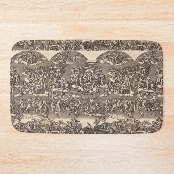 Item preview, The Last Judgment Renaissance Engraving designed and sold by artofuniverse.