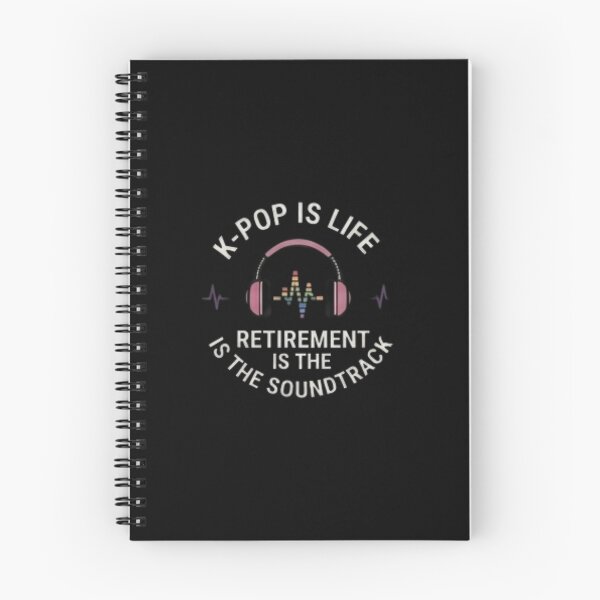 Item preview, K-Pop Is Life, Retirement Is the Soundtrack – Funny Korean Culture Retirement Gift designed and sold by SunAndJune.