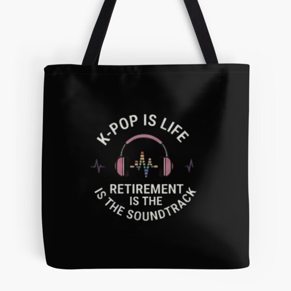 Item preview, K-Pop Is Life, Retirement Is the Soundtrack – Funny Korean Culture Retirement Gift designed and sold by SunAndJune.