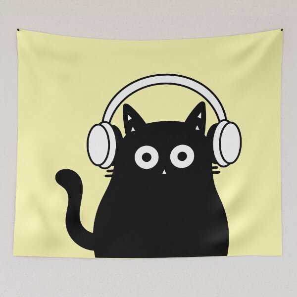 Item preview, MusiCAT - Lo-Fi Kitty designed and sold by DibujandoPorfa.
