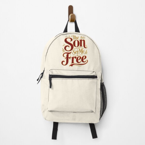 Item preview, The Son Set Me Free Christian Shirt Design designed and sold by Rosie's Wildflower Boutique.