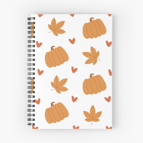 Item preview, Cozy Autumn Pumpkins & Fallen Leaves Pattern designed and sold by MiaBellaGirl.