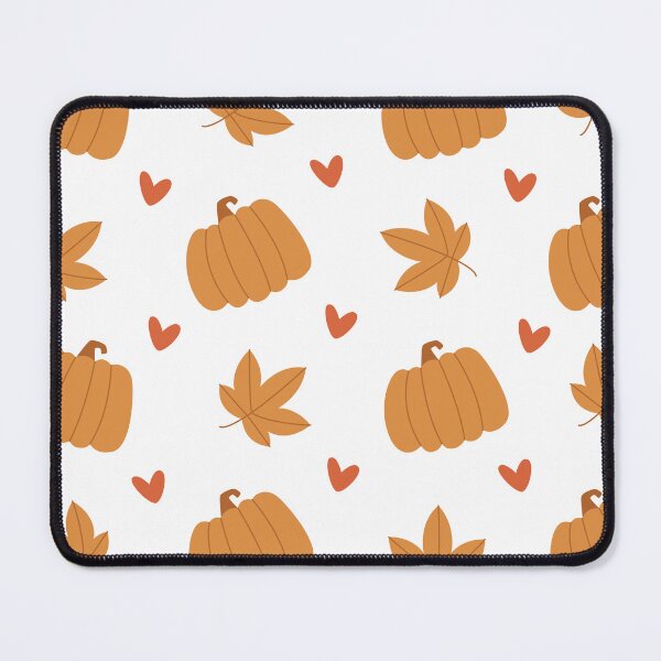 Item preview, Cozy Autumn Pumpkins & Fallen Leaves Pattern designed and sold by MiaBellaGirl.