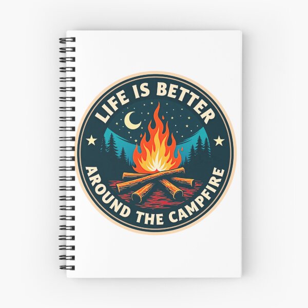 Item preview, Life Is Better Around The Campfire Vintage Design designed and sold by GabeMountainArt.