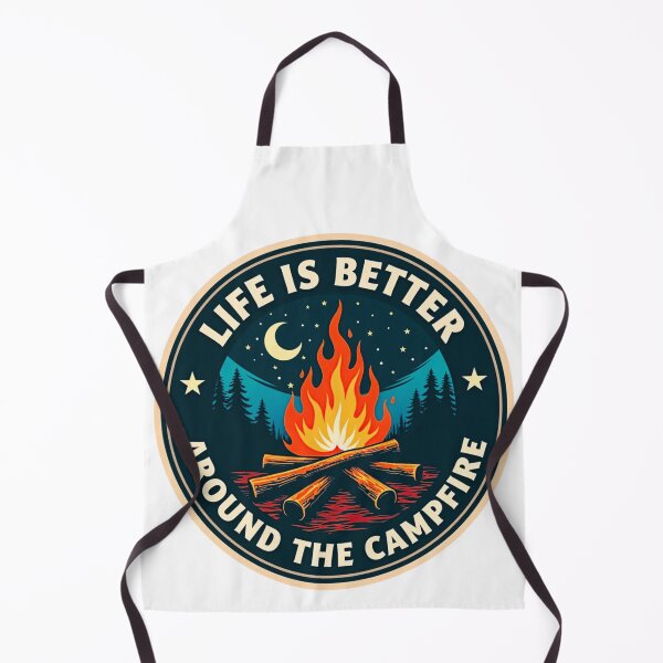 Item preview, Life Is Better Around The Campfire Vintage Design designed and sold by GabeMountainArt.