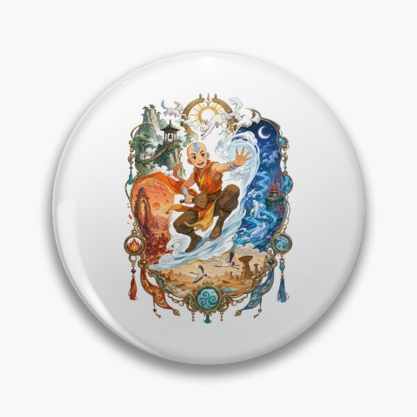 Item preview, Elemental Arrow Monk Four Elements Vintage Filigree Art designed and sold by lamiarte.