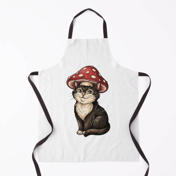 Item preview, Vintage Cat with Red Mushroom designed and sold by SOUFIANE1991.