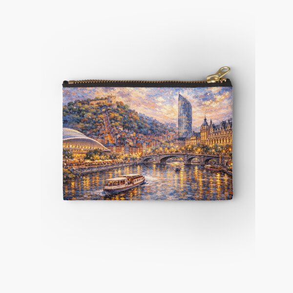 Item preview, Liège, Belgium painting – A Beautiful City in Europe. designed and sold by GalleryKauffeld.