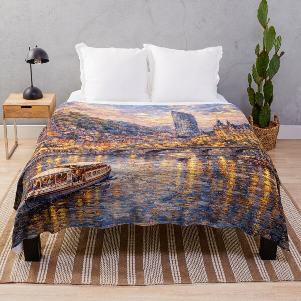 Item preview, Liège, Belgium painting – A Beautiful City in Europe. designed and sold by GalleryKauffeld.