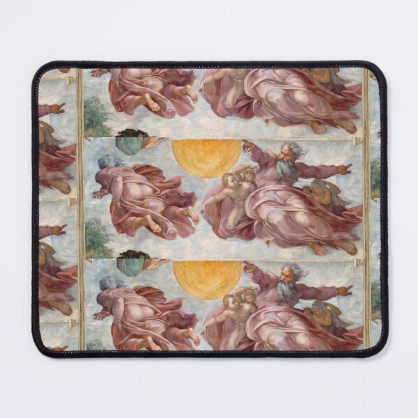 Item preview, God Creating Sun and Moon Fresco designed and sold by artofuniverse.