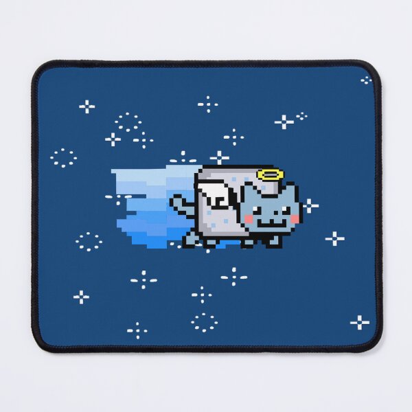 Item preview, Angel Nyan Cat Pixel Art Y2K Retro Internet Aesthetic designed and sold by TrxshWear.