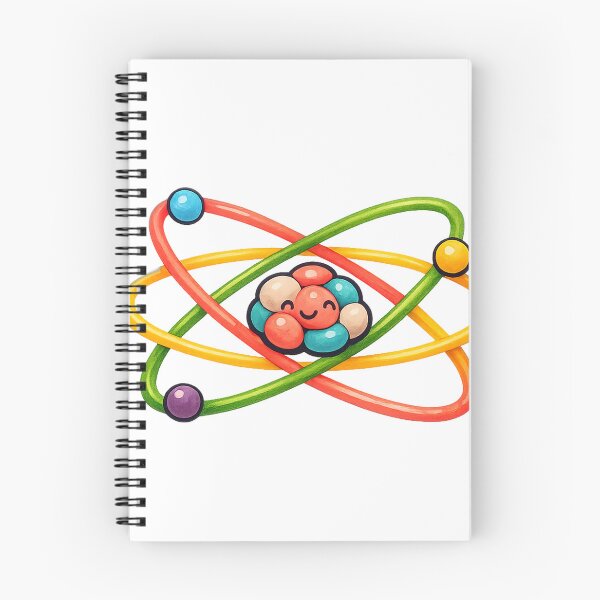Item preview, Smiling Bohr Model Atom for Physics Nerds designed and sold by eignvalue.