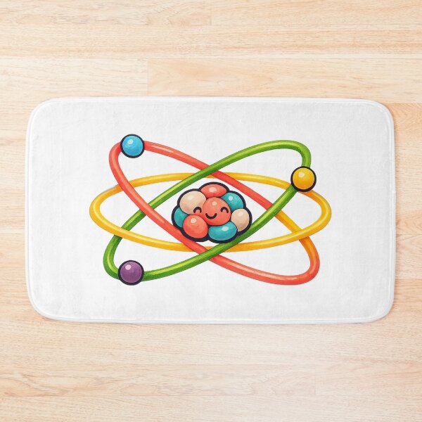 Item preview, Smiling Bohr Model Atom for Physics Nerds designed and sold by eignvalue.