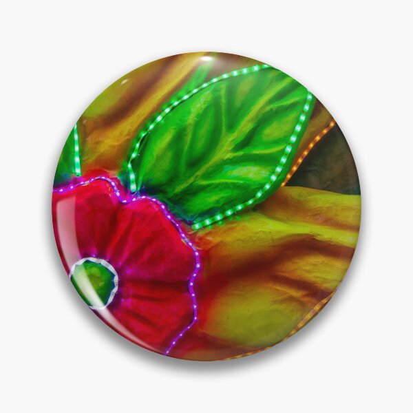 Item preview, Colorful Neon Flower With Illuminated Leaves On Fabric Carnival Decoration Float designed and sold by Nmallia.