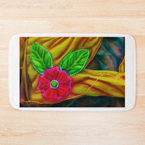 Item preview, Colorful Neon Flower With Illuminated Leaves On Fabric Carnival Decoration Float designed and sold by Nmallia.