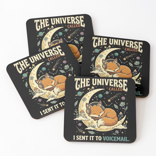 Item preview, The Universe Called – Dreamy Fox on Moon Artwork designed and sold by Dogandesighn.