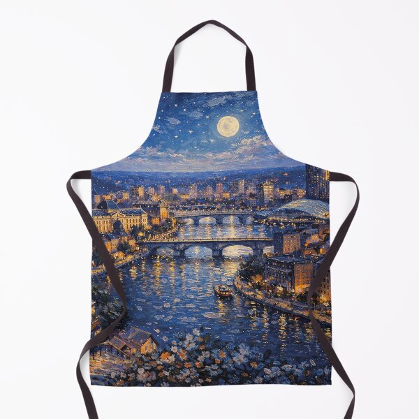 Item preview, A painting of Liège by night, Belgium – A Beautiful City in Europe. designed and sold by GalleryKauffeld.