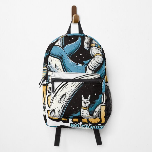 Item preview, Ride the Space Wave – Retro Astronaut Riding Whale designed and sold by DariusZD.