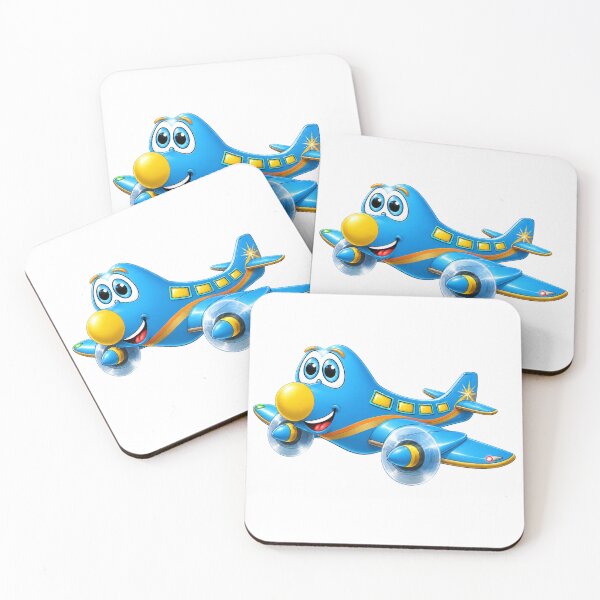 Item preview, Blue Airplane Cartoon designed and sold by Scott Hayes.