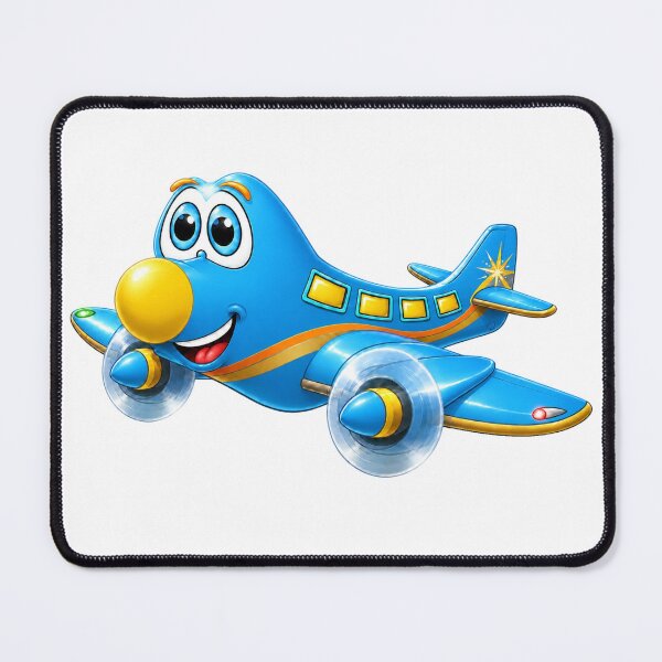 Item preview, Blue Airplane Cartoon designed and sold by Scott Hayes.