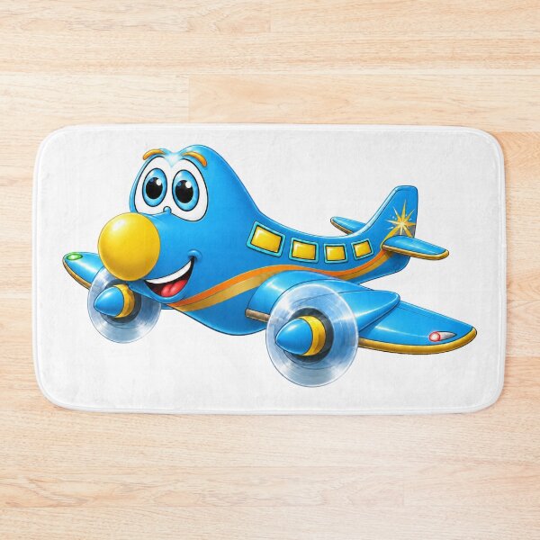 Item preview, Blue Airplane Cartoon designed and sold by Scott Hayes.