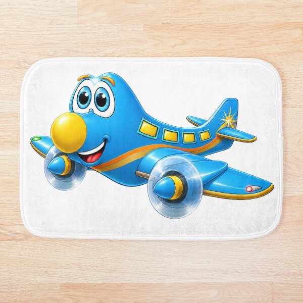 Item preview, Blue Airplane Cartoon designed and sold by Scott Hayes.