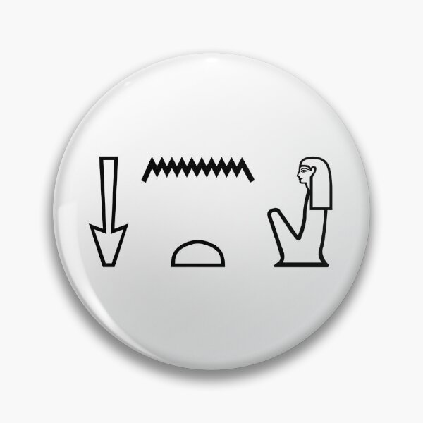 Artikelvorschau, Schwester in altägyptischen Hieroglyphen – snt entworfen und verkauft von ModernAncients.