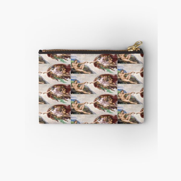 Item preview, Creation of Adam Divine Touch Fresco designed and sold by artofuniverse.