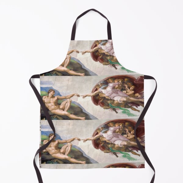 Item preview, Creation of Adam Divine Touch Fresco designed and sold by artofuniverse.