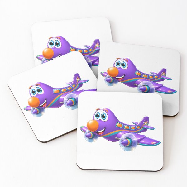 Item preview, Purple Airplane Cartoon designed and sold by Scott Hayes.