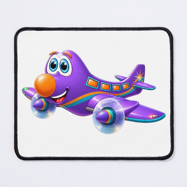 Item preview, Purple Airplane Cartoon designed and sold by Scott Hayes.