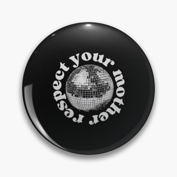 Item preview, Respect Your Mother Disco Ball Y2K Shirt – Retro Mirrorball Graphic designed and sold by Gbriel3.