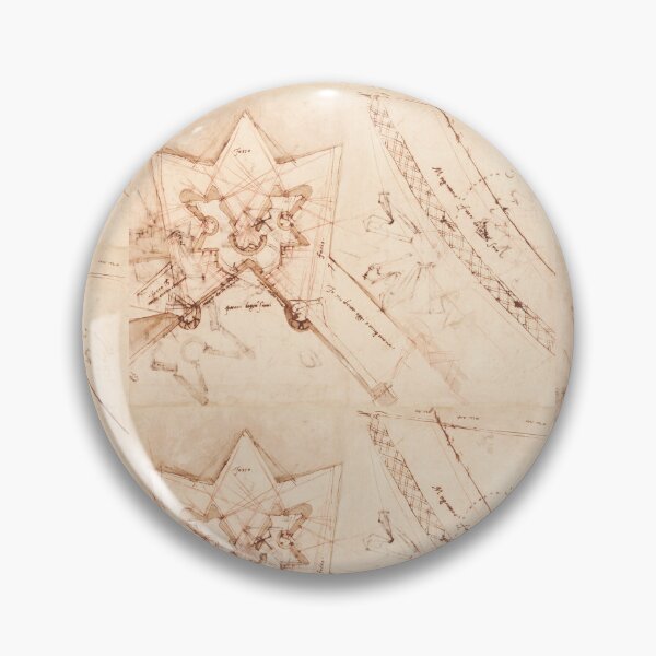 Item preview, Renaissance Star Fortification Plan Study designed and sold by artofuniverse.