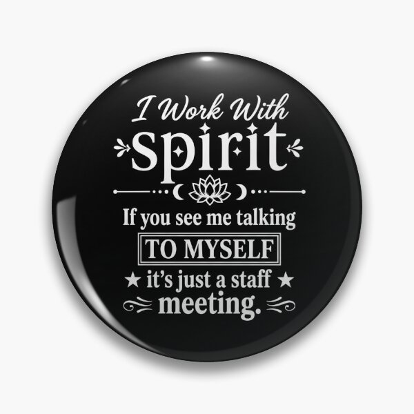 Item preview, I Work with Spirit If You See Me Talking to Myself Humor Mom designed and sold by hemagamo.